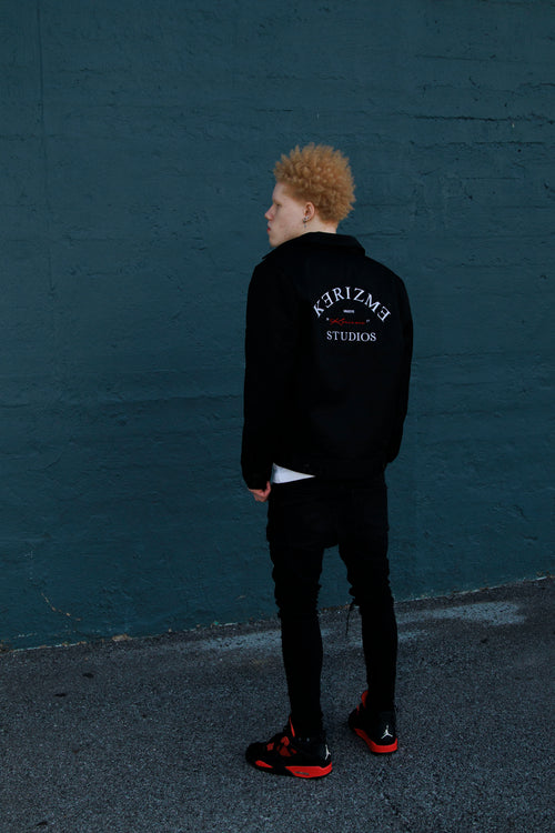 Black Kəˈrizmə Utility Jacket