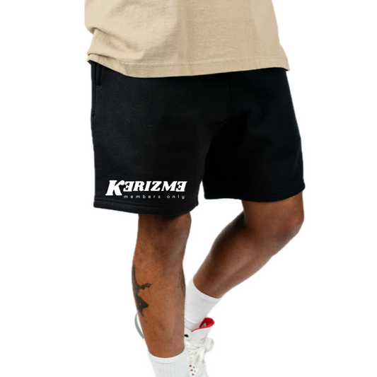 Black Members Only Shorts