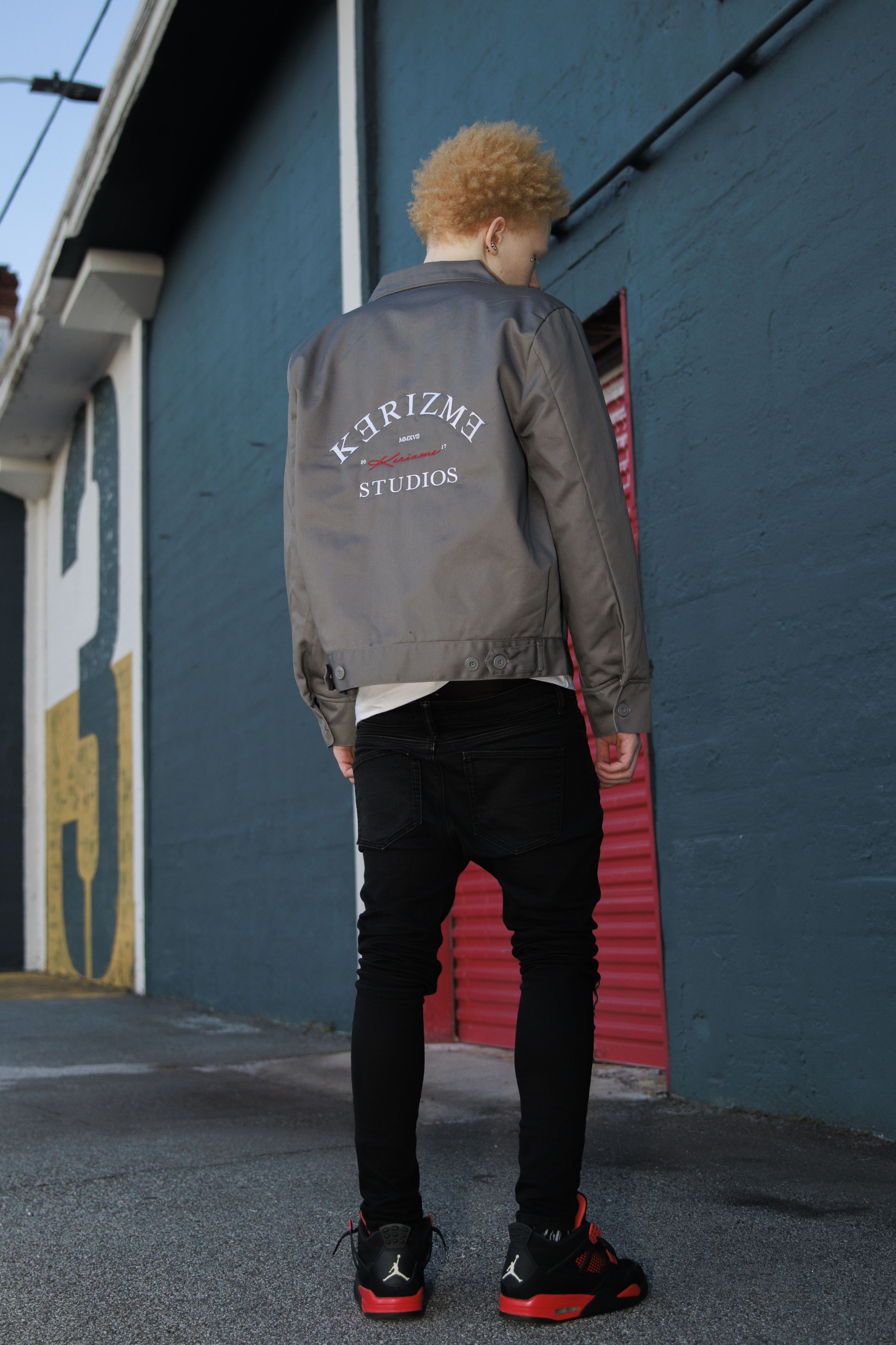 Grey Kəˈrizmə Utility Jacket