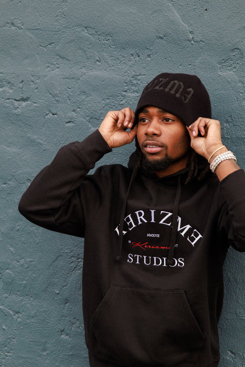 Black Kəˈrizmə Studios Fleece Sweatsuit