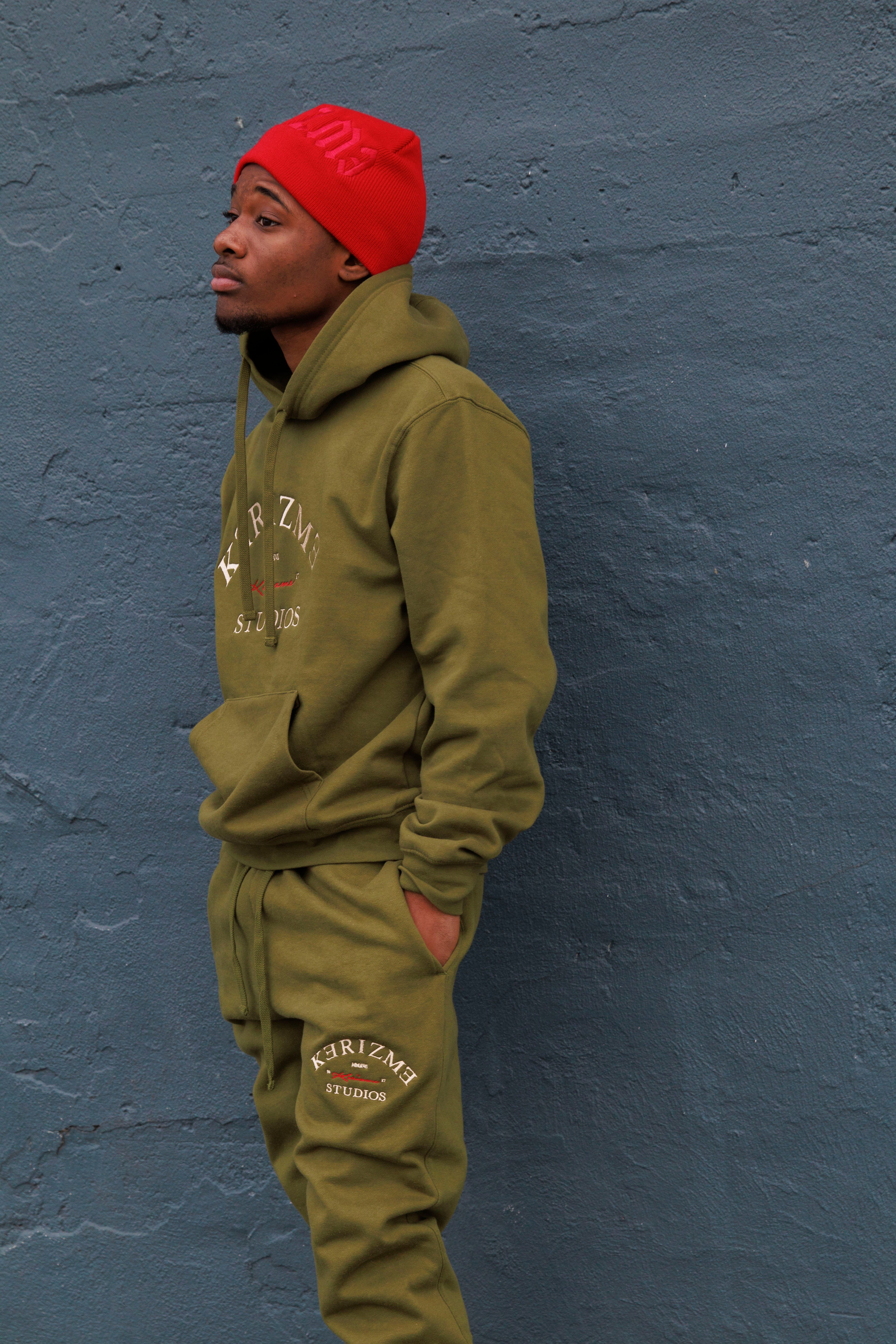 Olive Kəˈrizmə Studios Fleece Sweatpants