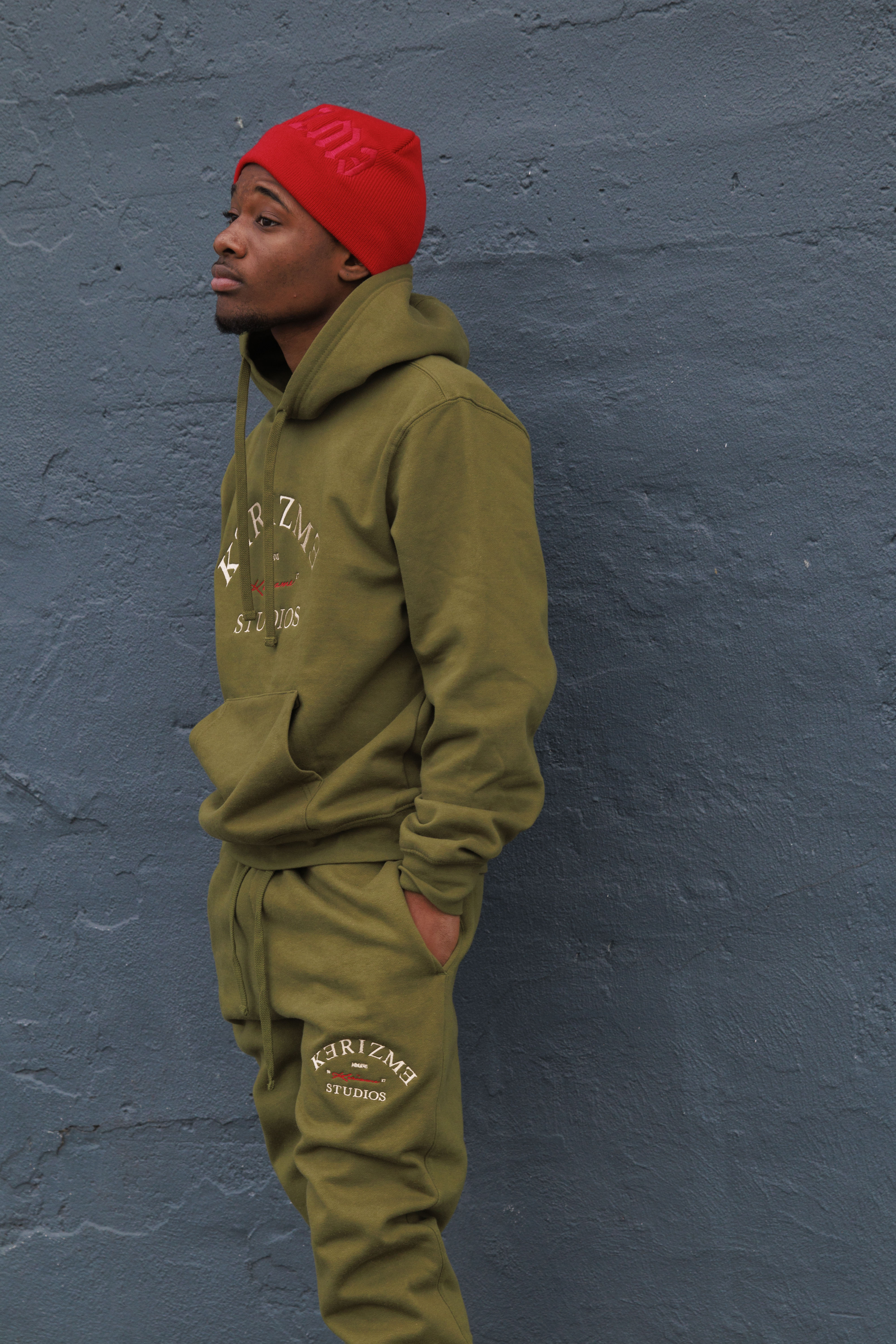 Olive Kəˈrizmə Studios Fleece Sweatpants