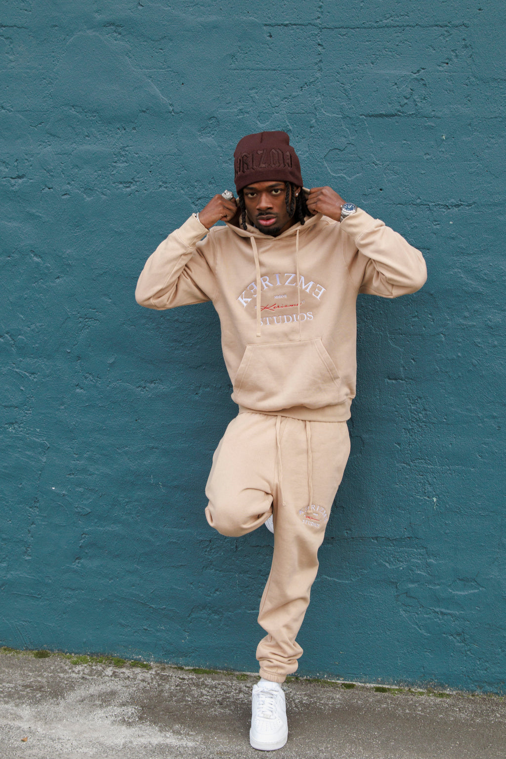 Nude Kəˈrizmə Studios Fleece Sweatsuit