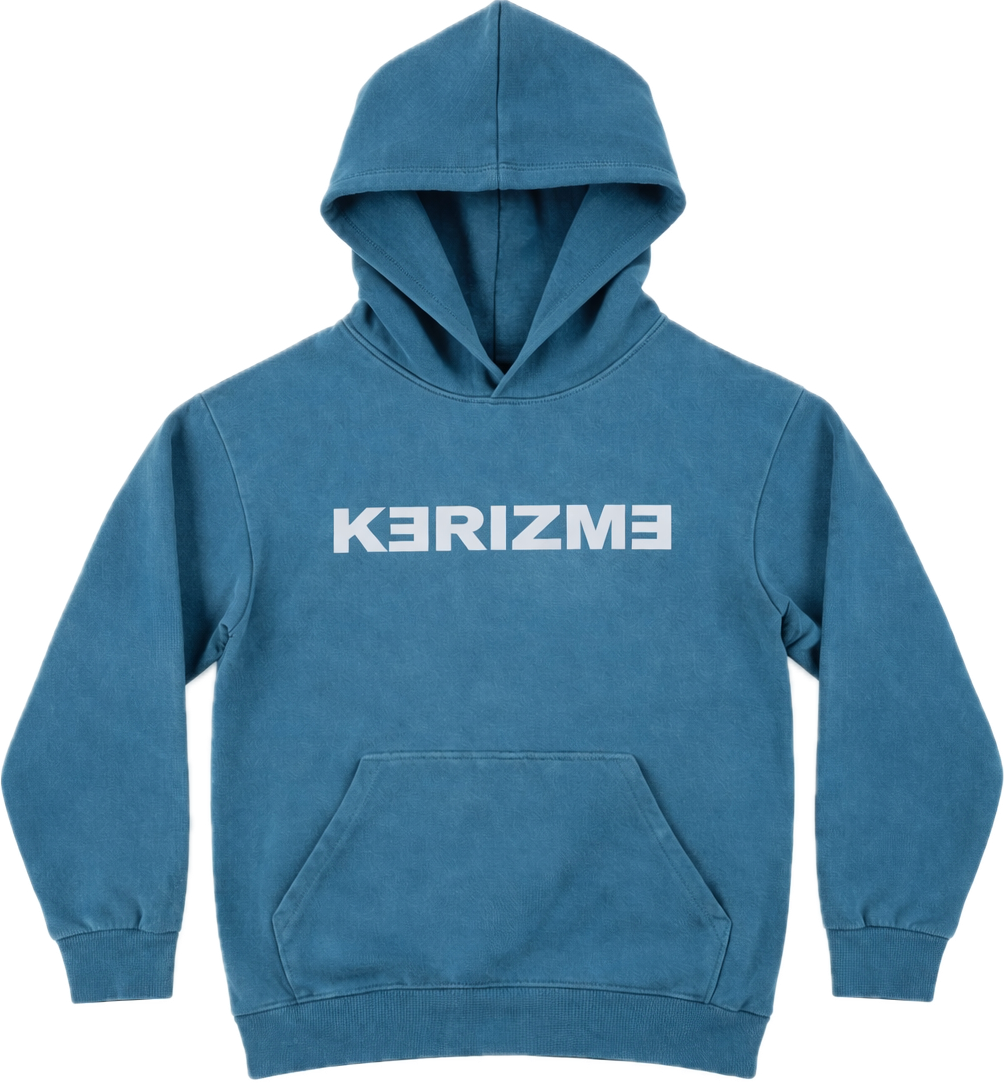 Core Hoodie — Steel Blue