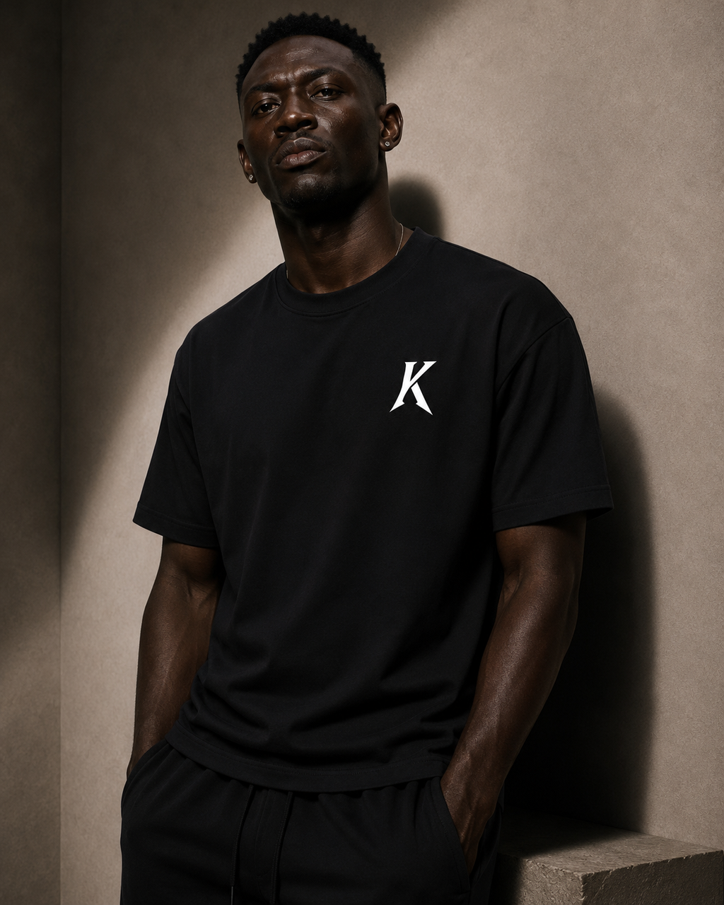 Signature Oversized Tee — Onyx