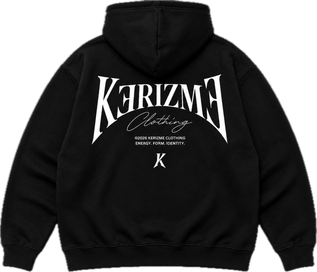 Signature Oversized Hoodie — Onyx
