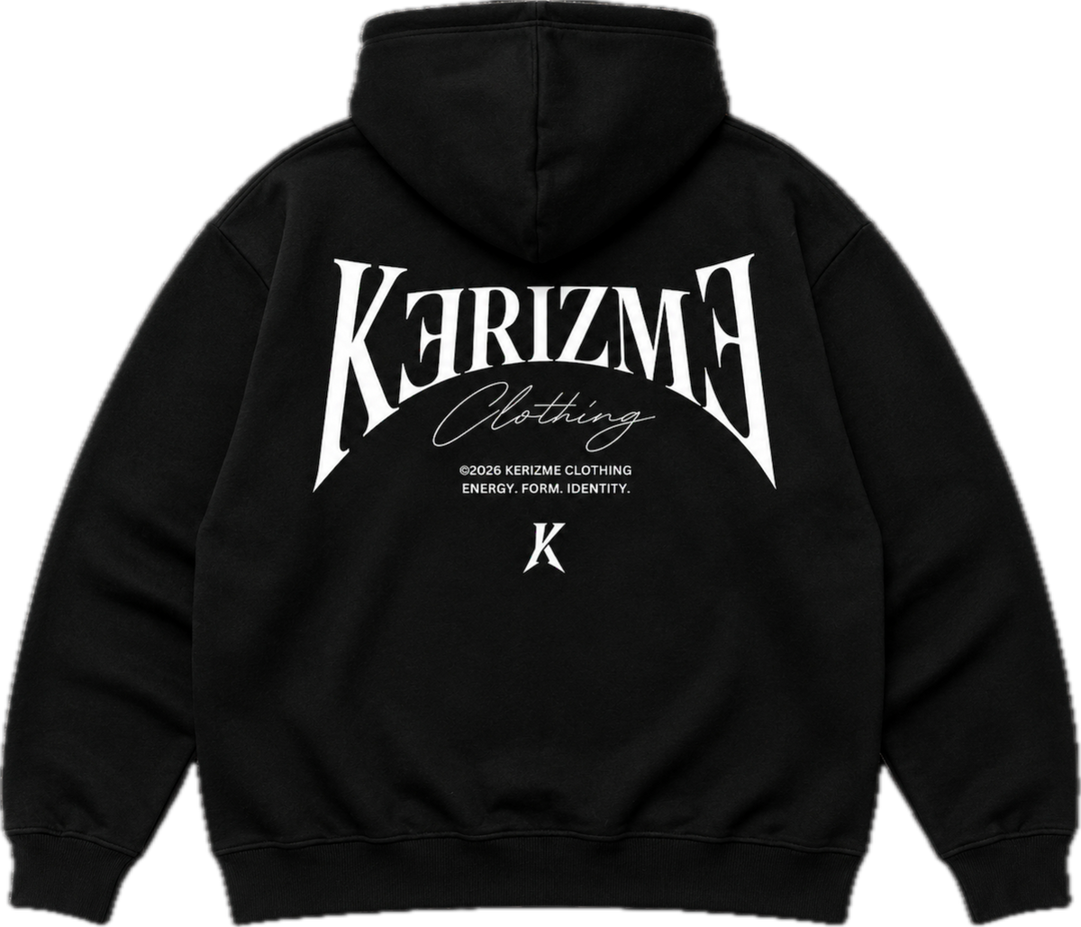 Signature Oversized Hoodie — Onyx