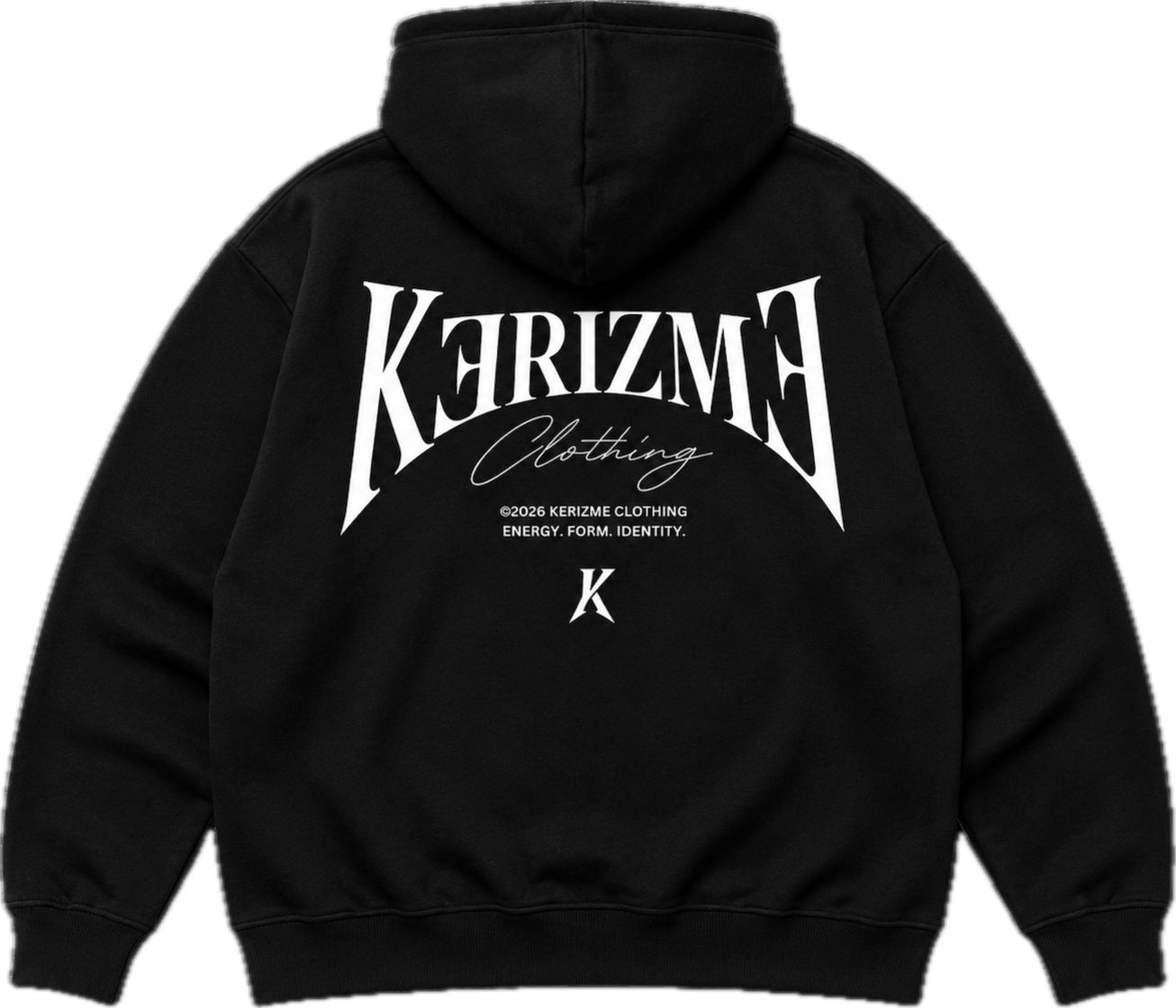 Signature Oversized Hoodie — Onyx