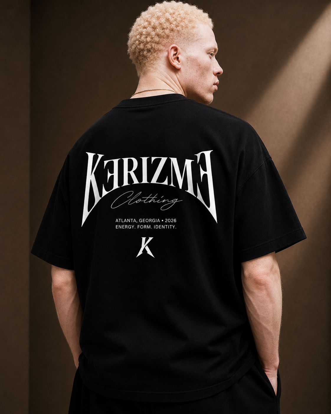 Signature Oversized Tee — Onyx